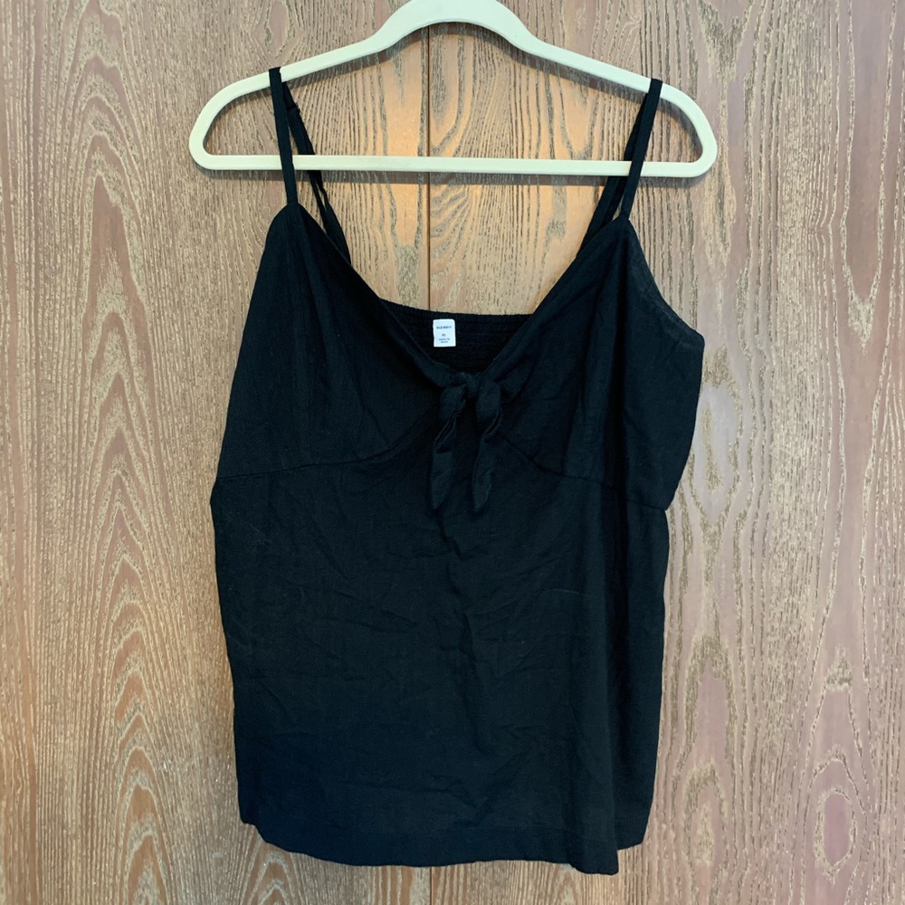 Black Old Navy Tank Top Size XL
